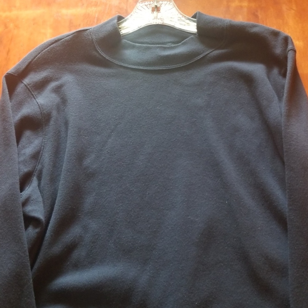 Black White Stag Long Sleeve Shirt